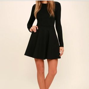 Lulus forever chic long sleeve dress